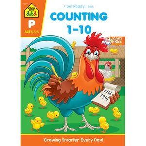 School Zone Counting 1-10 Workbook -- School Zone